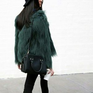 UNREAL FUR - GREEN DREEM - SIZE L (BRAND NEW)